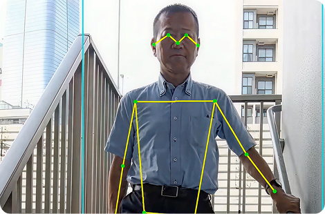 AI-Based Stairway Behavior Analysis